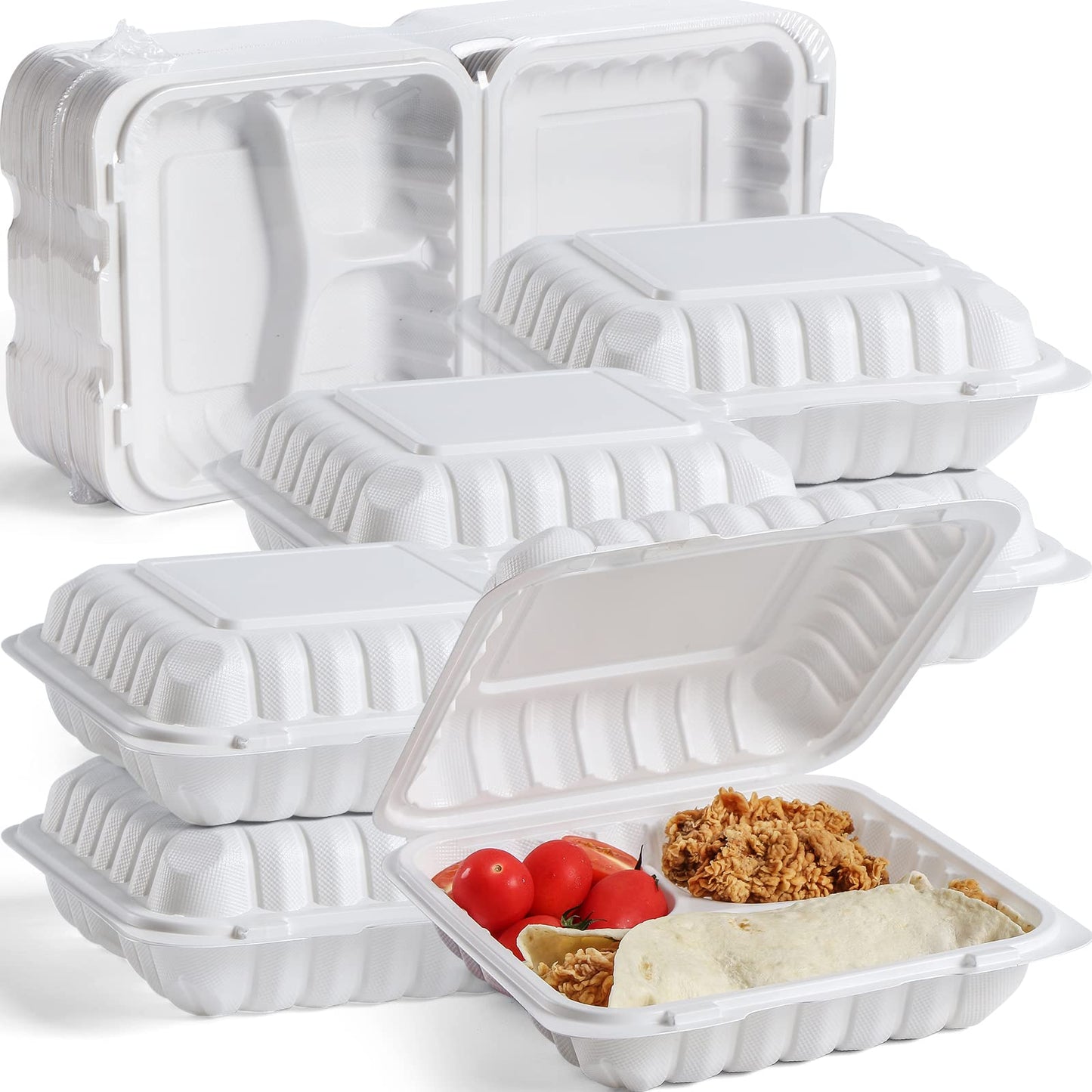 55 Pack YANGRUI Reusable Meal Prep Containers