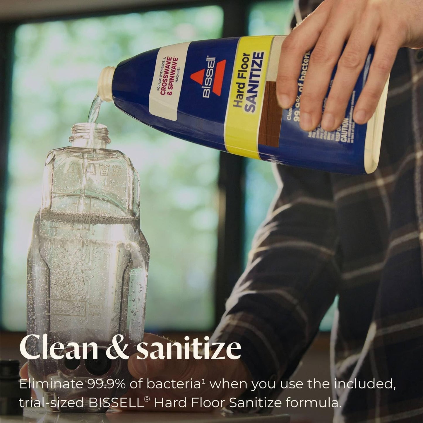 BISSELL CrossWave HydroSteam Wet Dry Vac