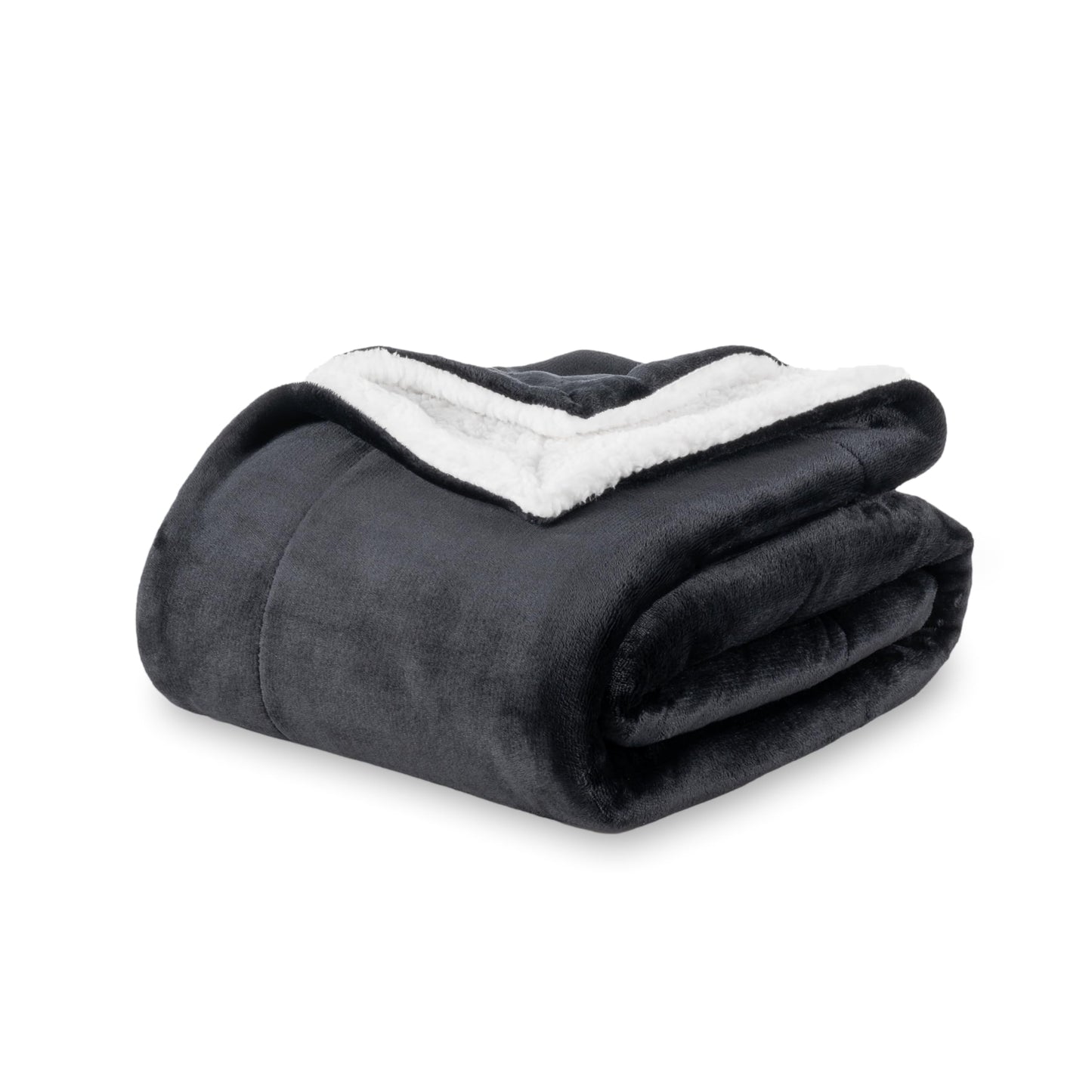 Berkshire Blanket Sherpa Fleece Reversible Blanket