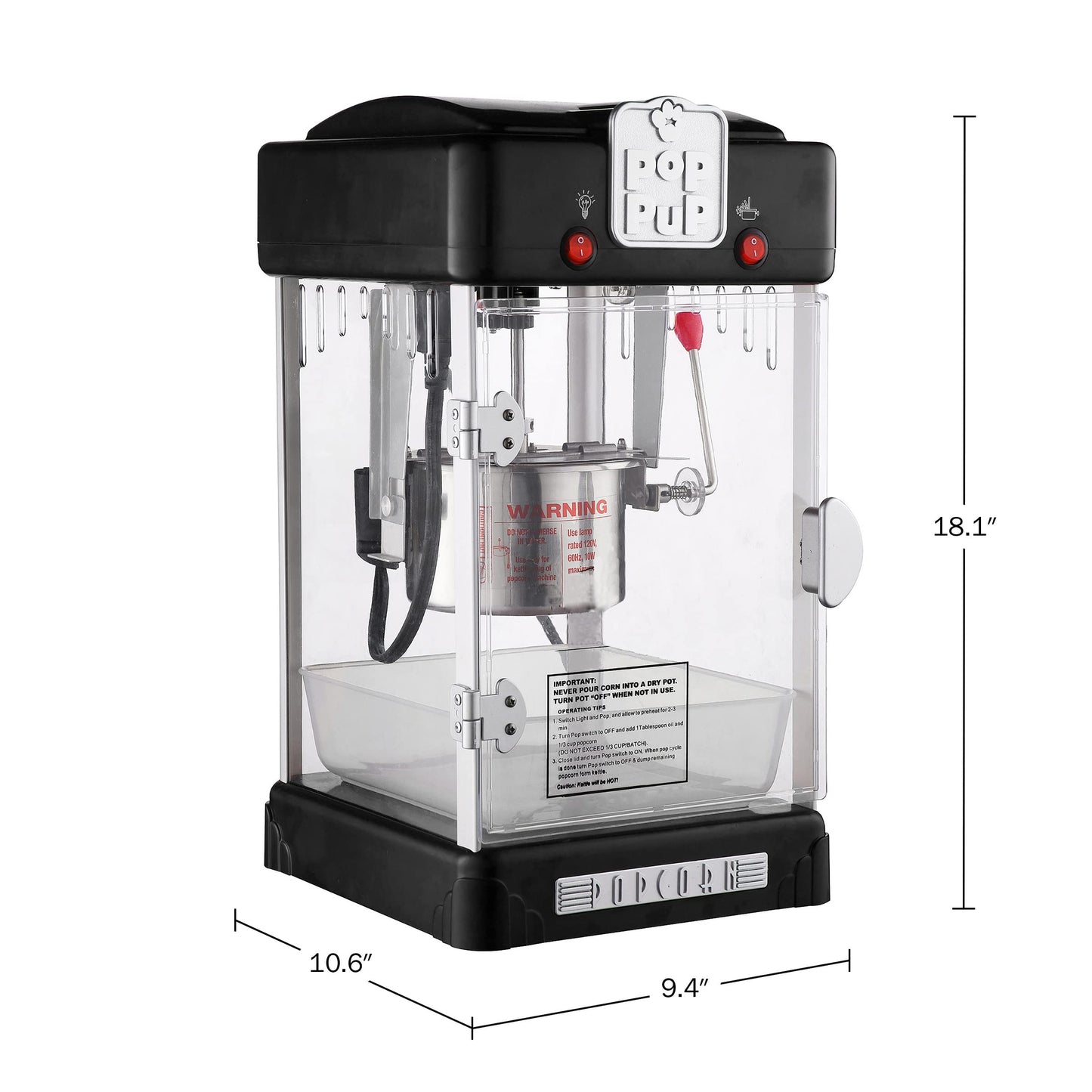 2.5oz Popcorn Machine by Great Northern Popcorn