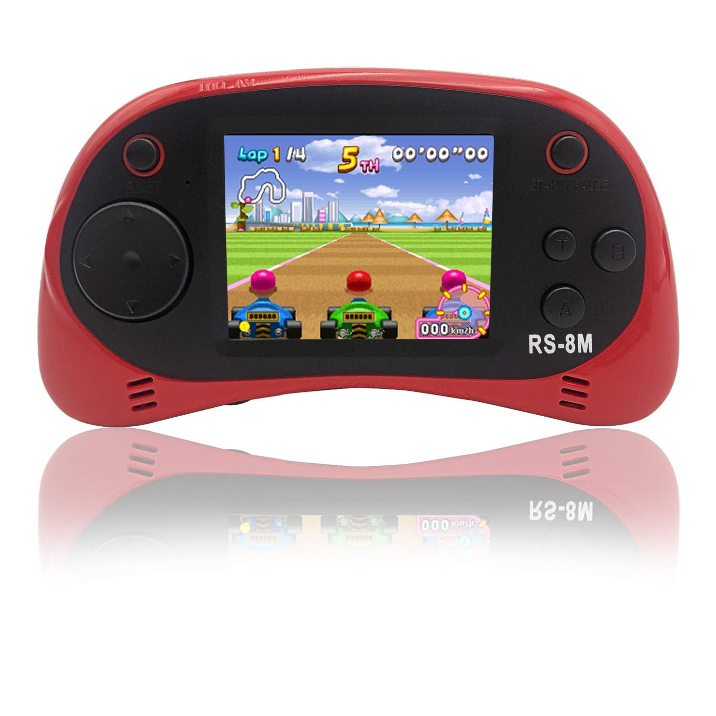 Kids Handheld Game Portable Video Game Player with 200 Games 16 Bit 2.5 Inch Screen Mini Retro Electronic Game Machine ,Best Gift for Child (Red)