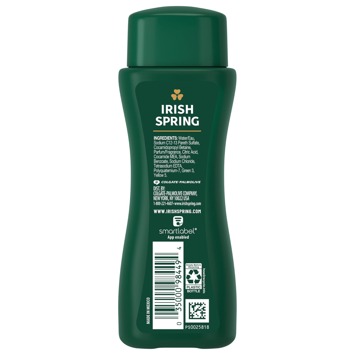 Irish Spring Travel Size Body Wash, Original Clean
