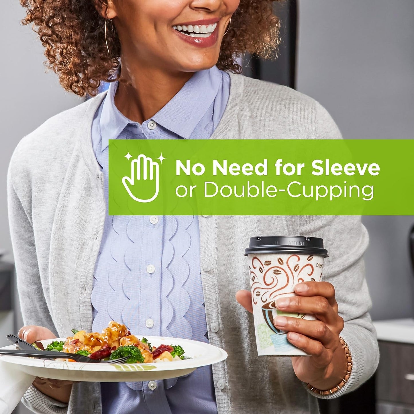 500 Count Dixie 12 Oz Insulated Coffee Cups.
