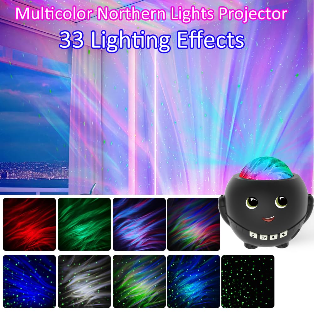 Galaxy Star Projector for Bedroom Decor