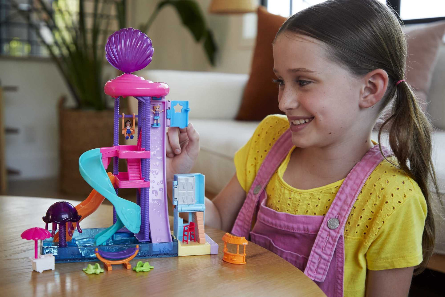 Polly Pocket Water Park Playset with Micro Dolls