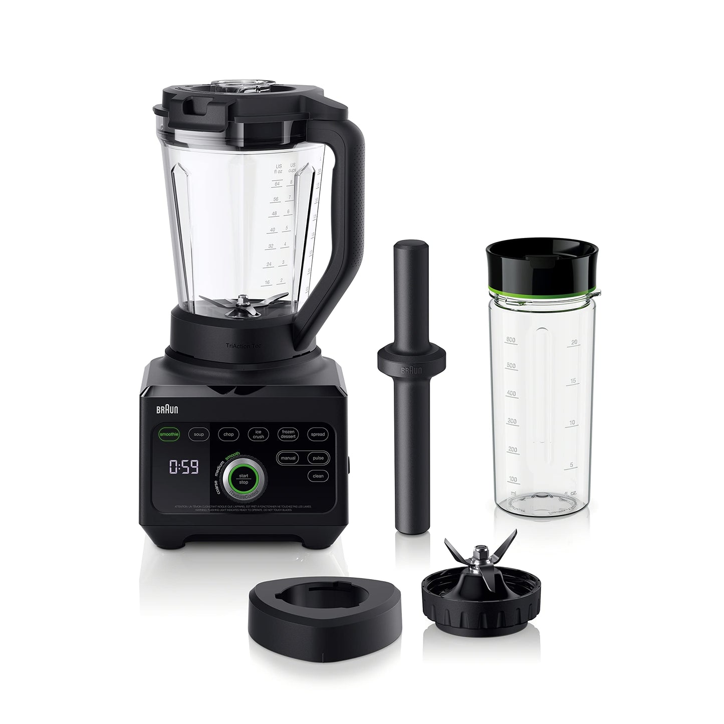 Braun TriForce Pro Power Blender with Smoothie2Go