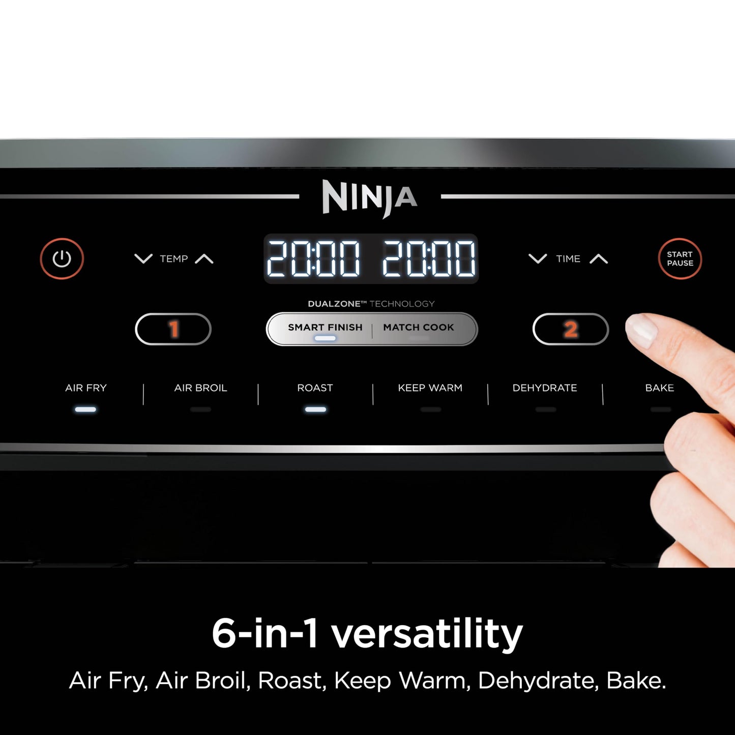 Ninja 6-in-1 Air Fryer with 5 QT Baskets