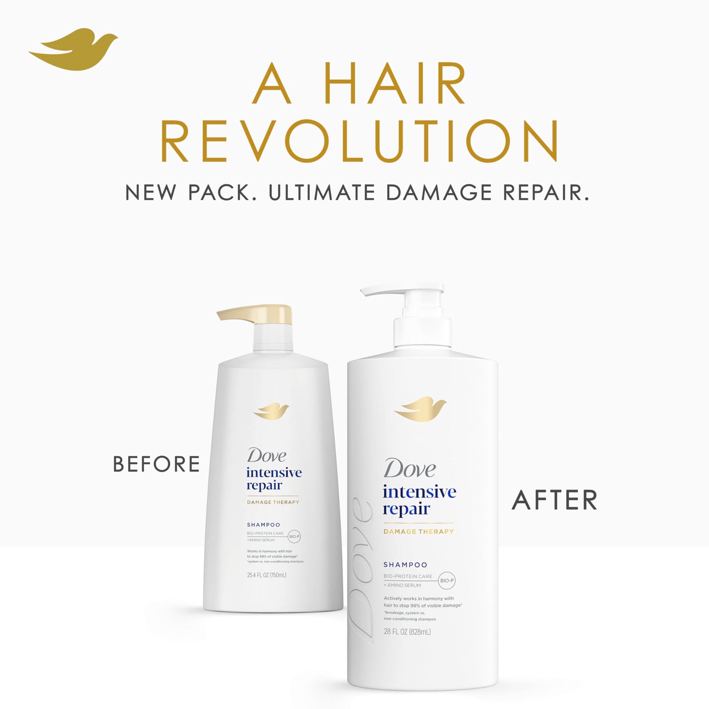 Dove Intensive Repair Shampoo for Damaged Hair