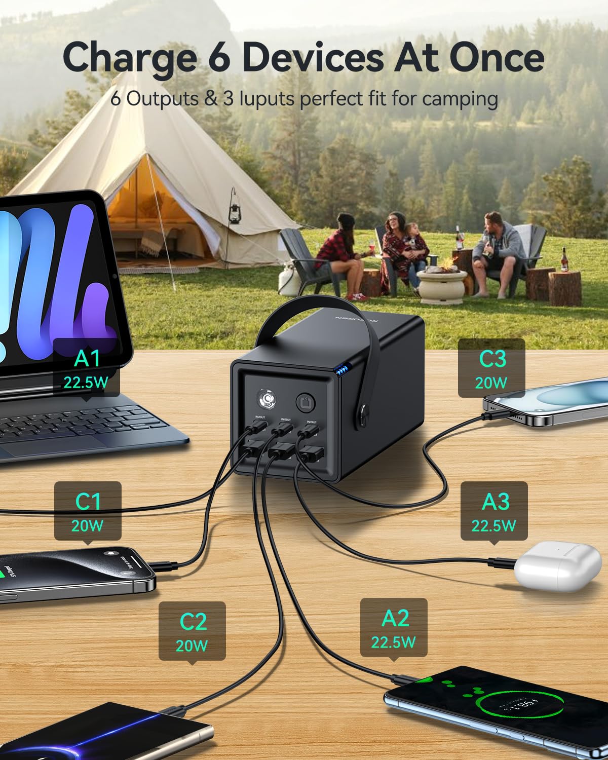 50000mAh Portable Charger Power Bank with Fast Charging