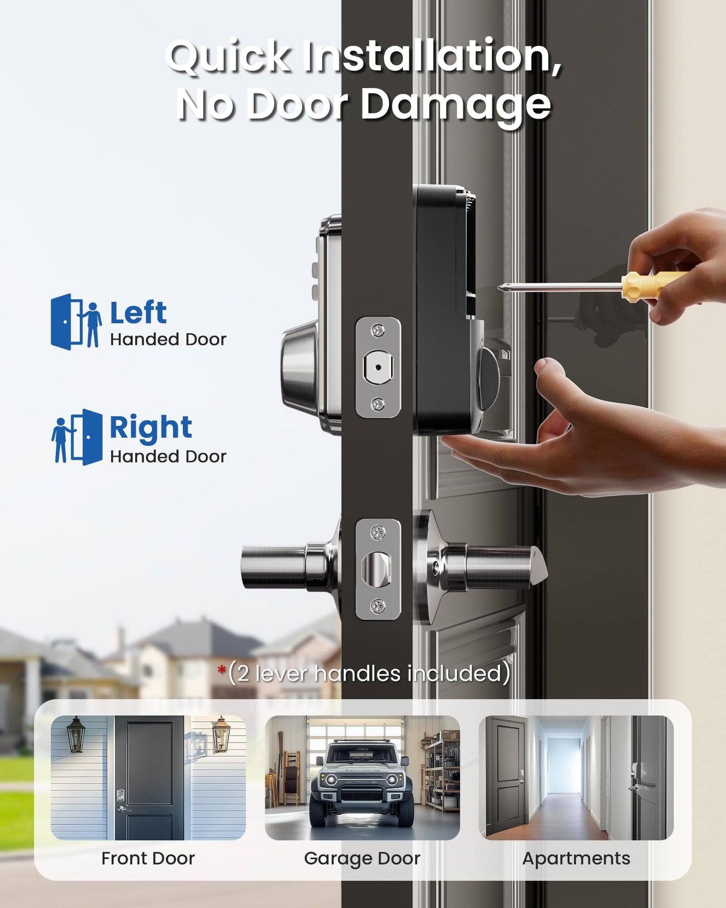 Keyless Entry Door Lock with Keypad by Veise