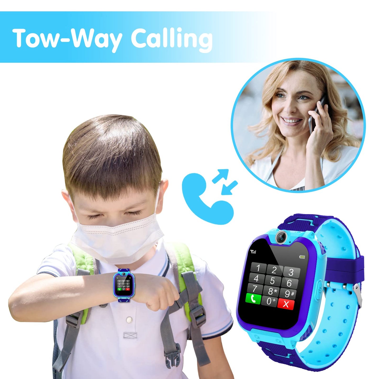 Kids Smart Watch with Camera and Games