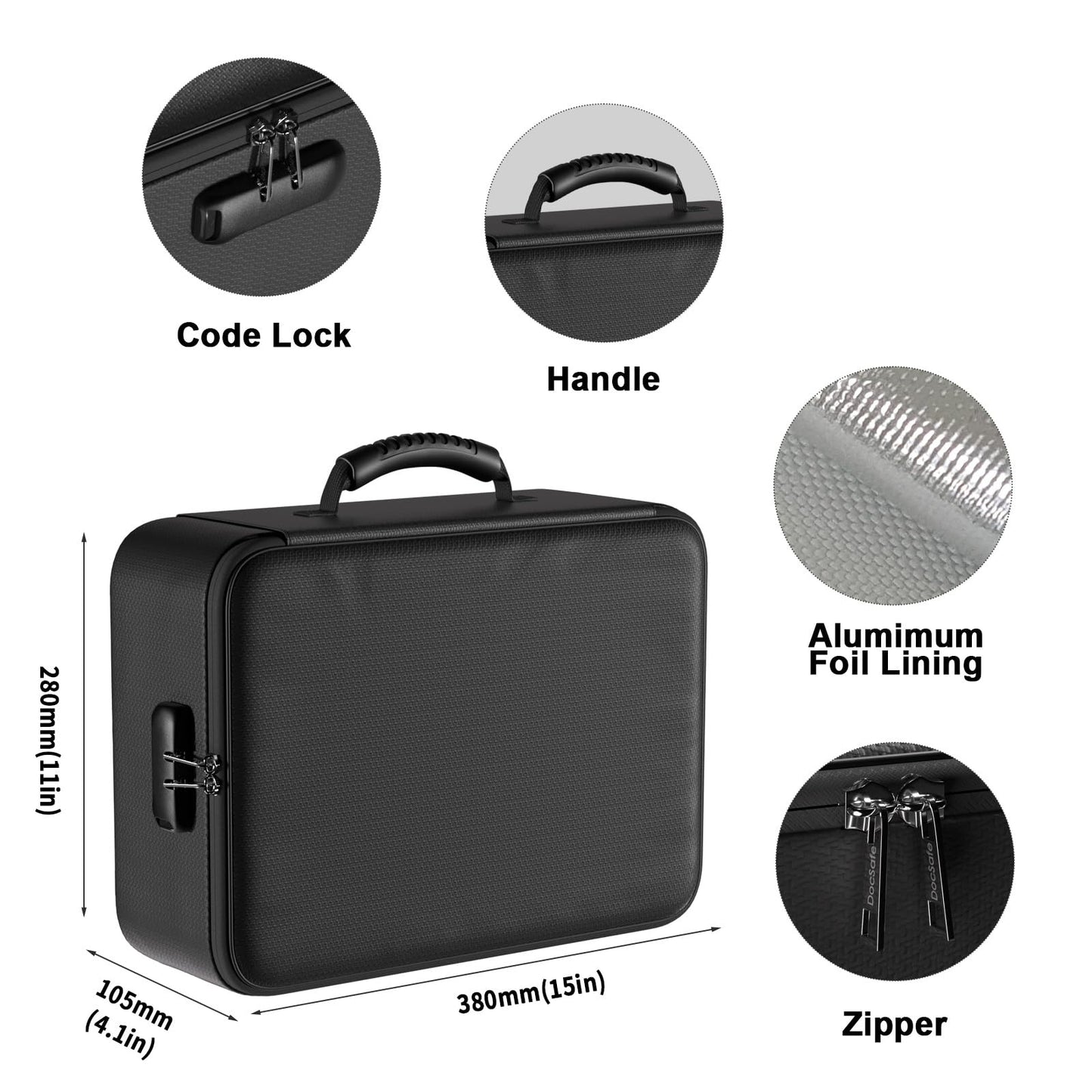 Fireproof Waterproof Document Organizer by DocSafe