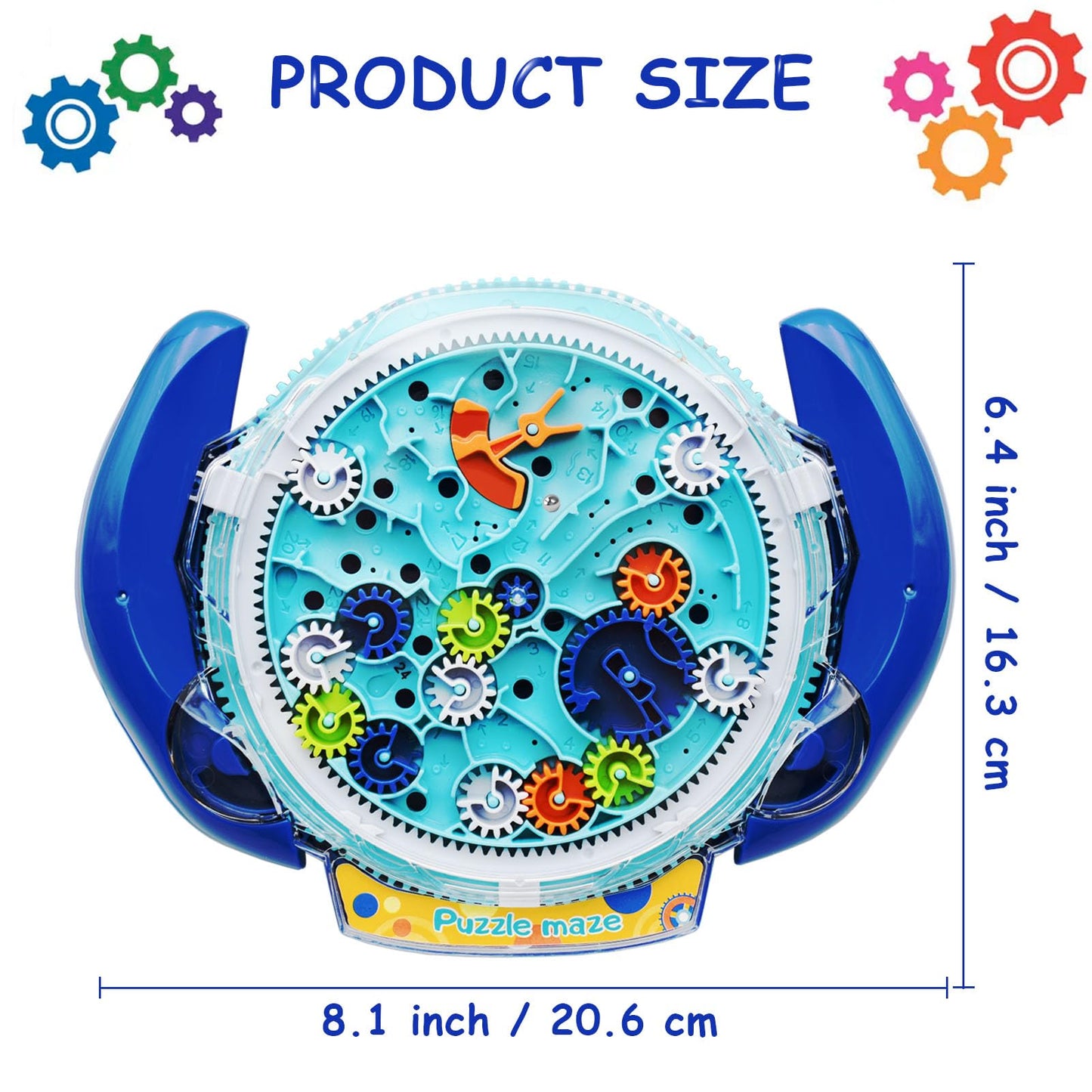 3D Maze Puzzle for Kids 3-5, Maze Puzzle Games for Kids Ages 4-8 Brain Teasers Game for Kids Educational Toys Fine Motor Skills Toys Memory Maze Ball Puzzle Toy Gifts for Kids Boy Girls