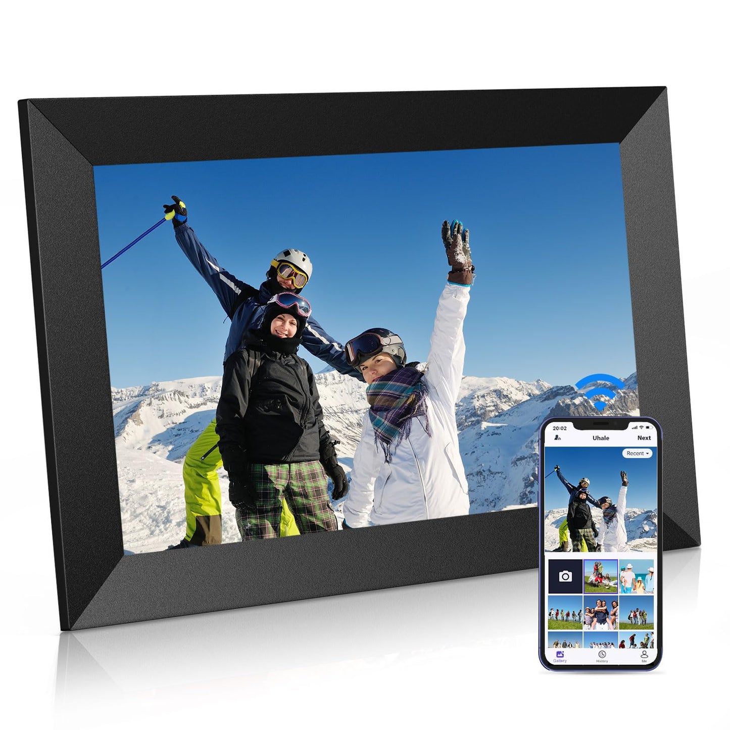 Digital Photo Frame 10.1" WiFi Touch Screen