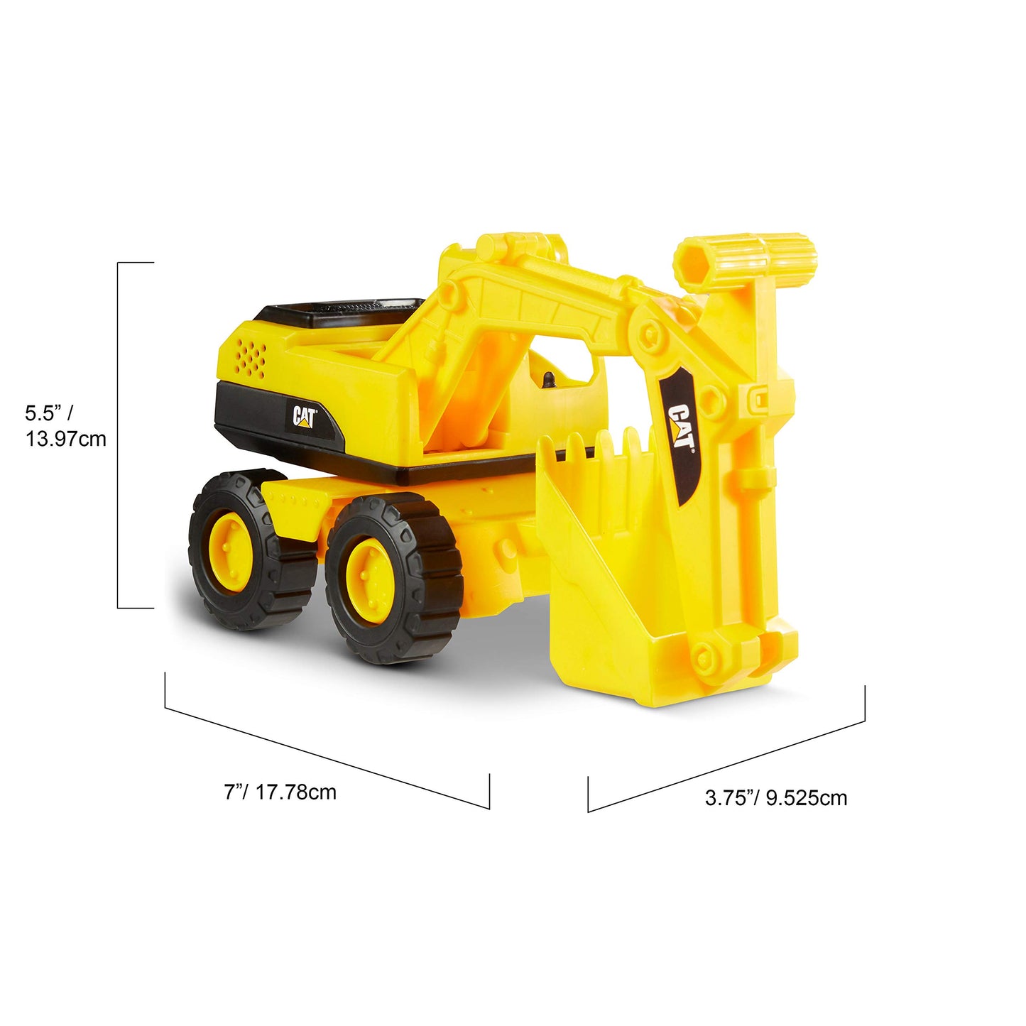CAT Mini Construction Vehicle Toys 3-Pack