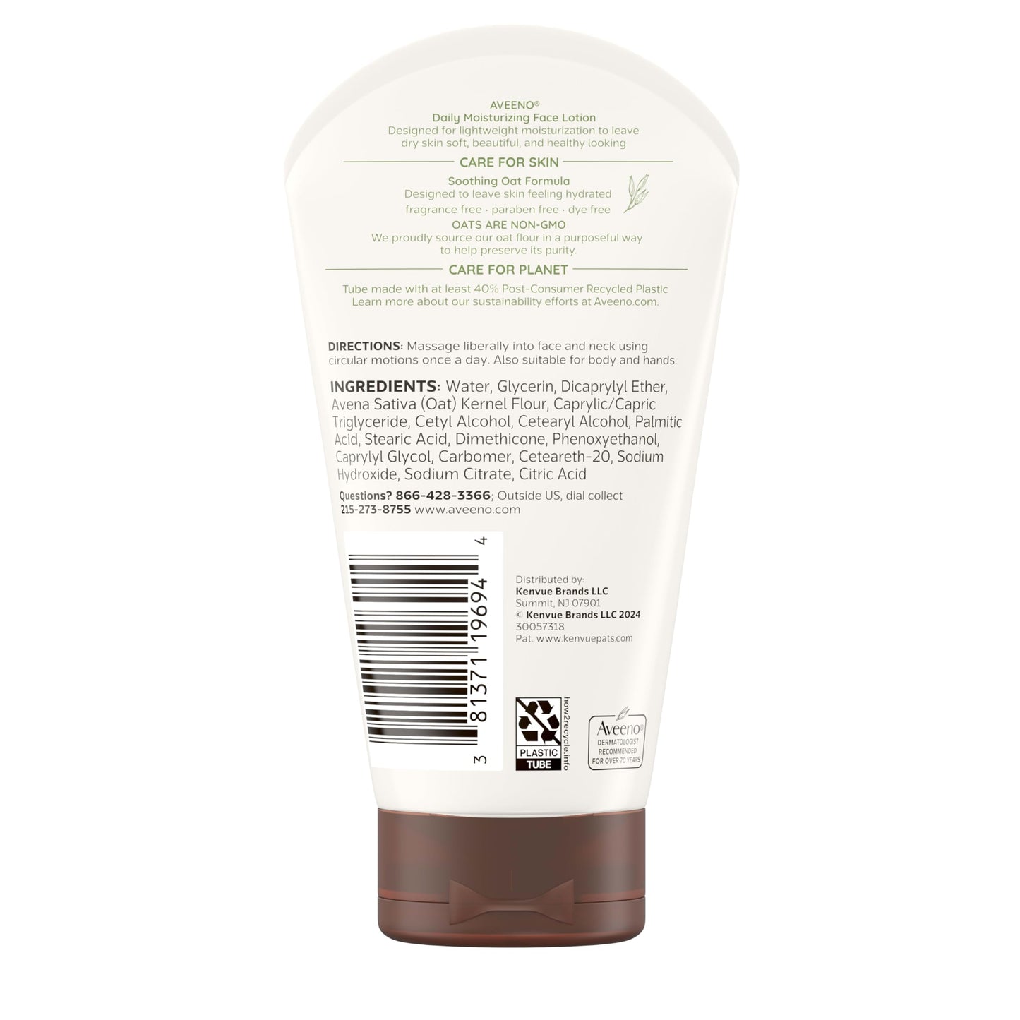 Aveeno Daily Moisturizing Face Lotion 5 oz