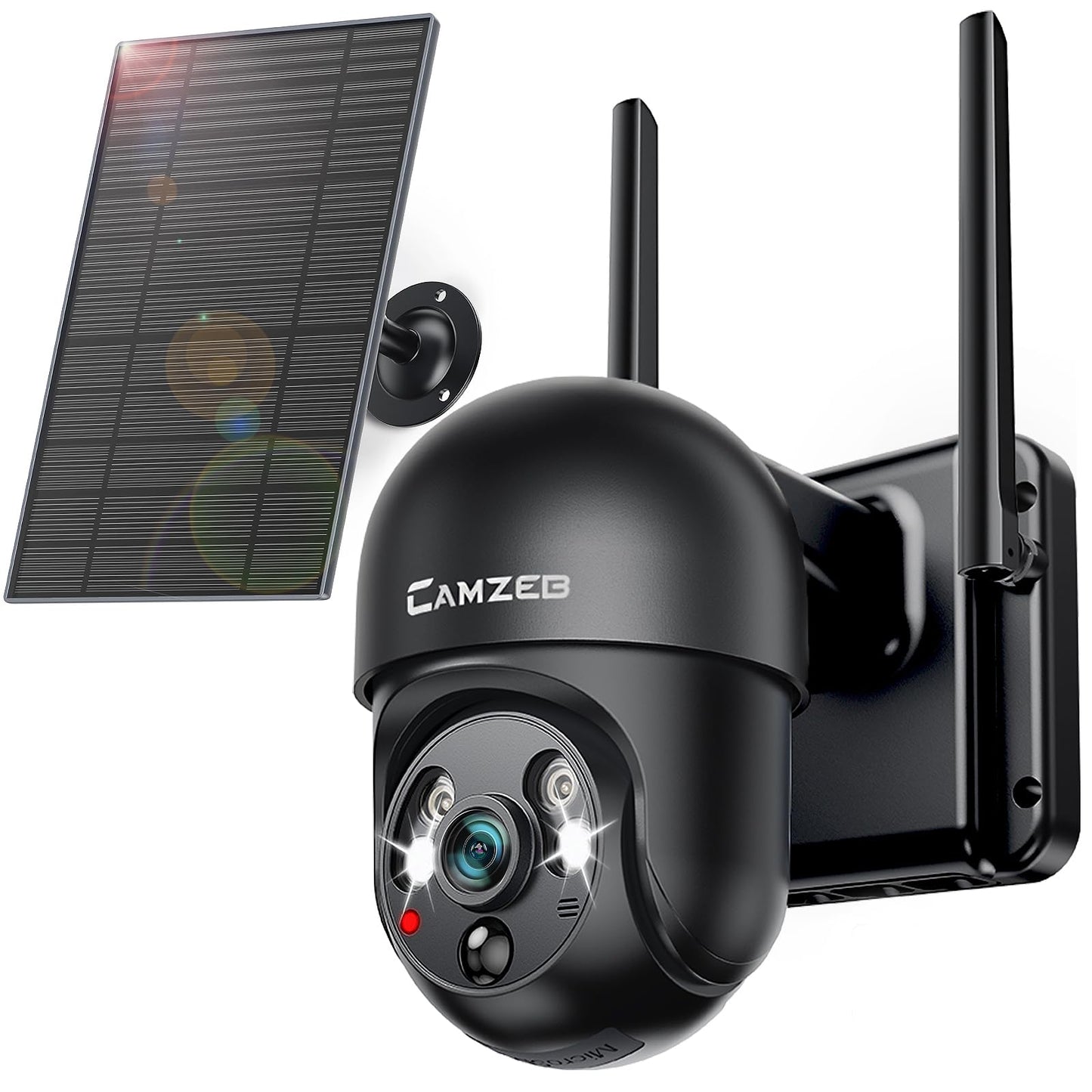 4G LTE Solar Security Camera with Night Vision