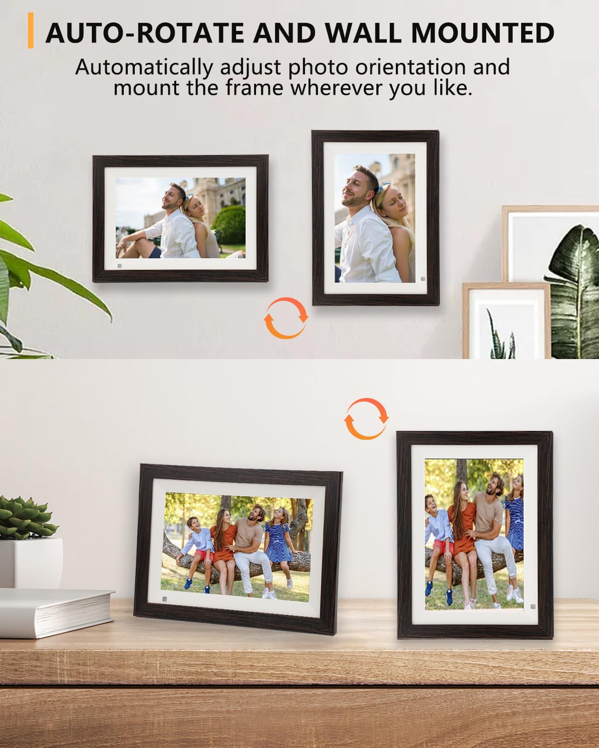 MAEZOE 10.1" WiFi Digital Picture Frame with Touch