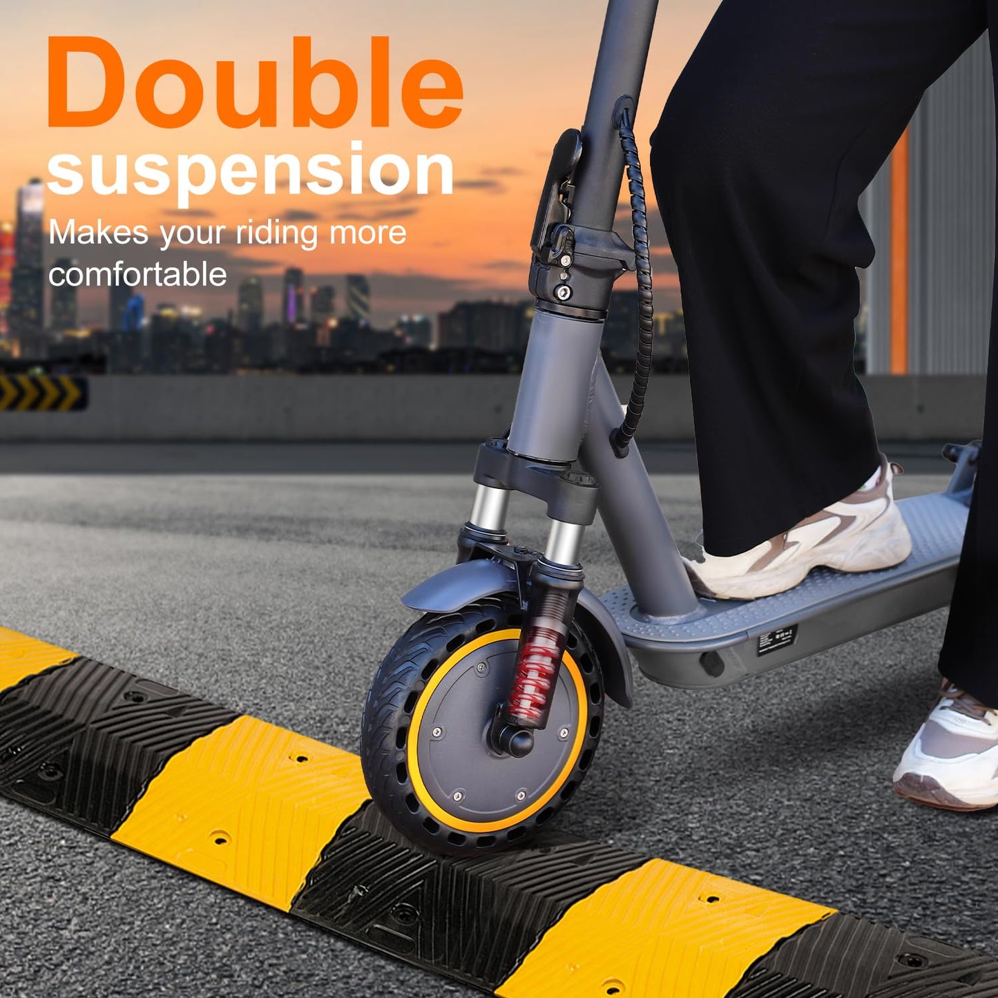 VOLPAM 350W Electric Scooter with Long Range