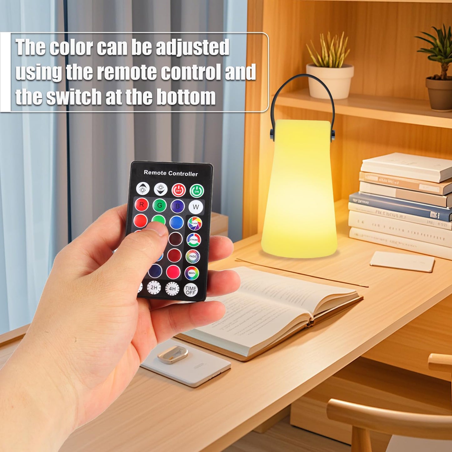 Portable LED Camping Lantern with Remote Control