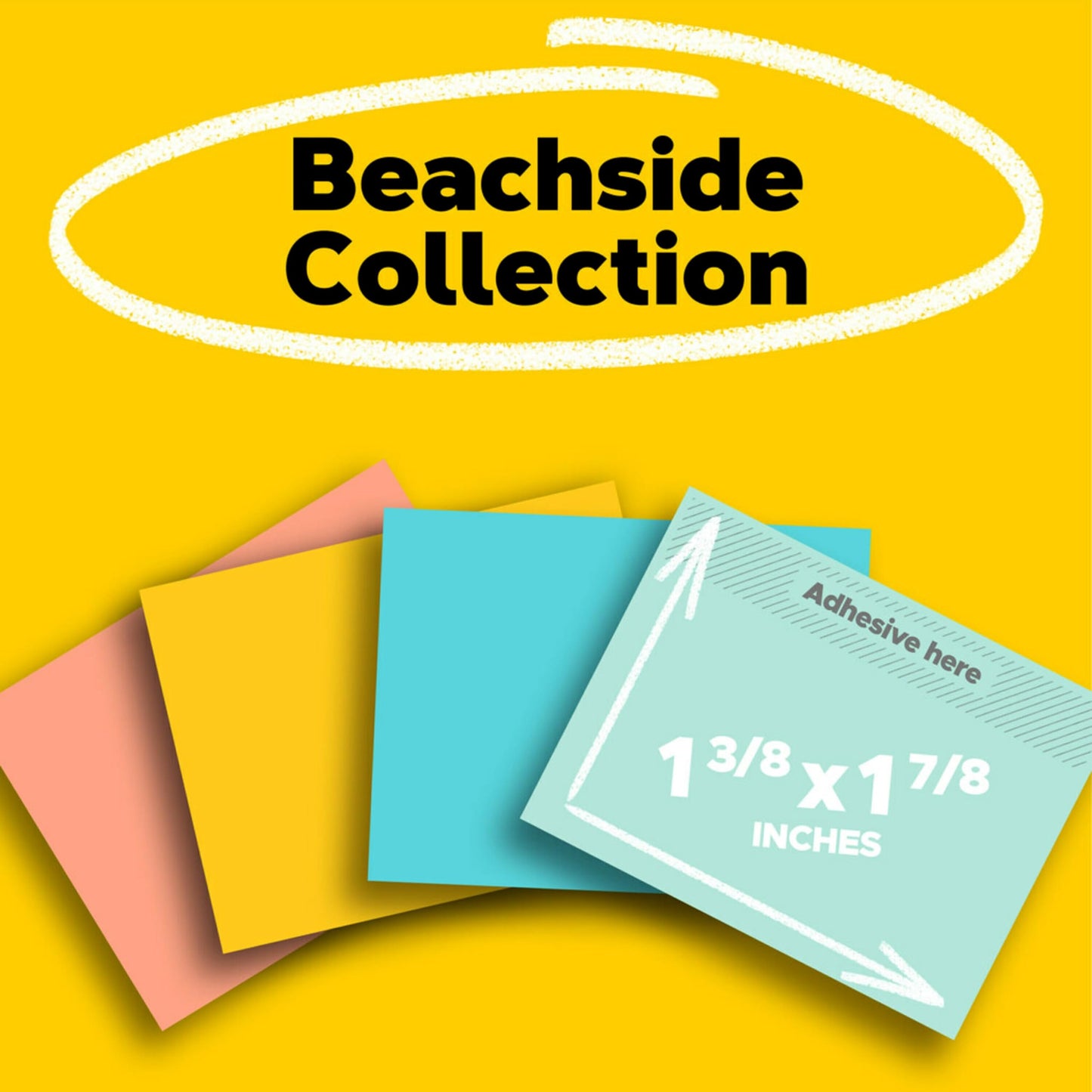 Post-it Notes Beachside Café Collection, 12 Pads
