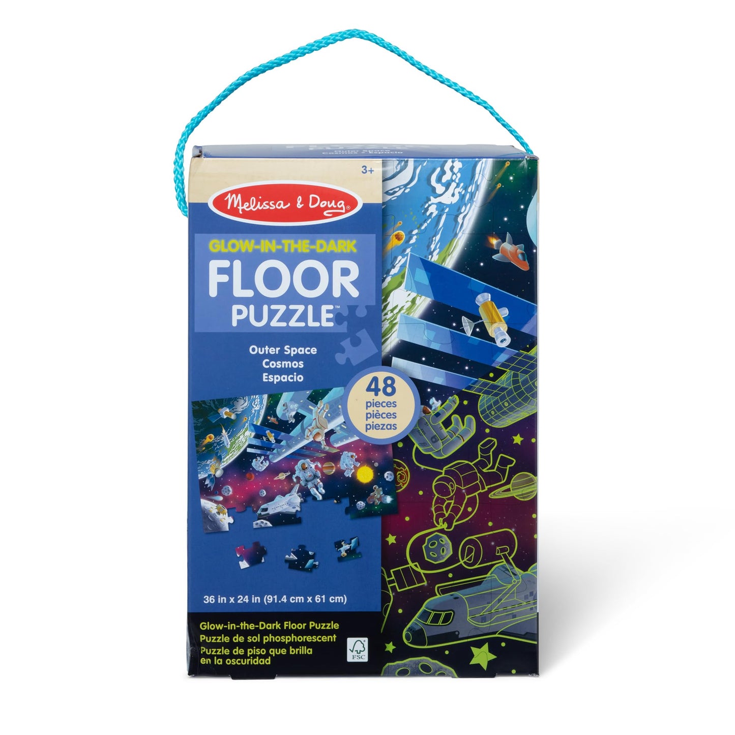 Outer Space Glow-in-the-Dark Puzzle by Melissa & Doug
