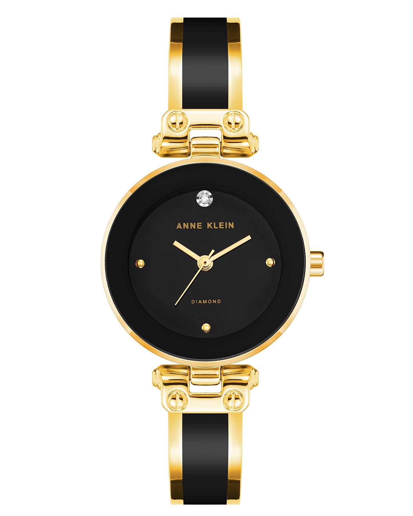 Anne Klein Diamond Dial Bangle Watch for Women