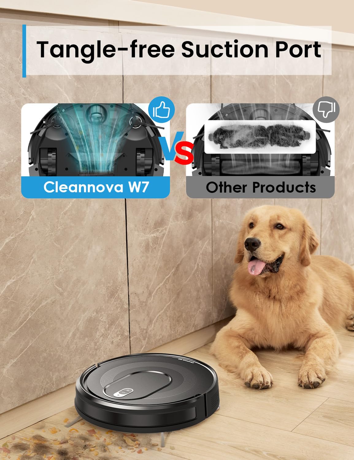2 in 1 Robot Vacuum and Mop Combo