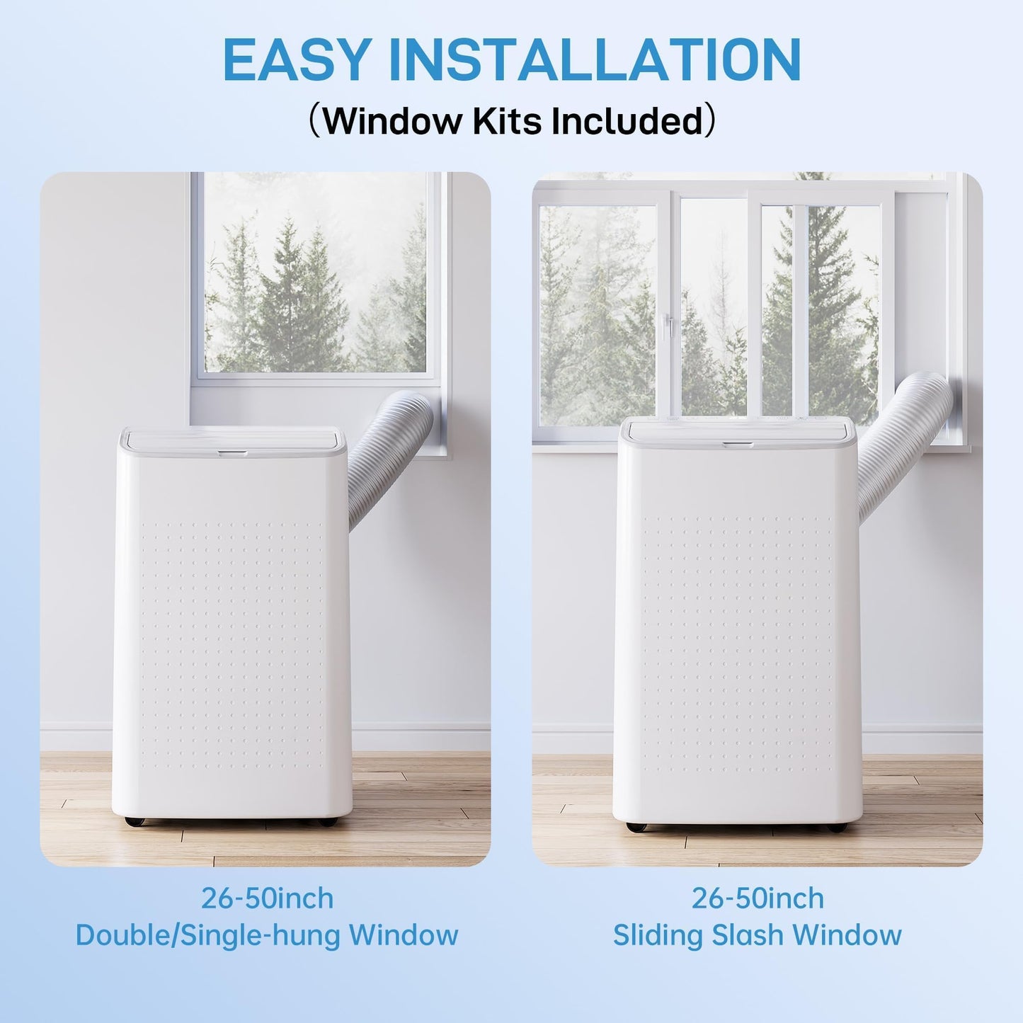 14000 BTU Portable Air Conditioner with Remote