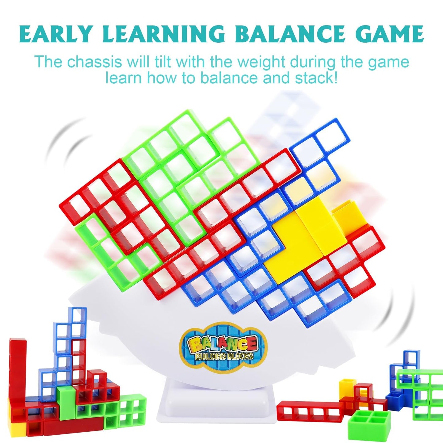 48 Pcs Child Balance Building Toy Set