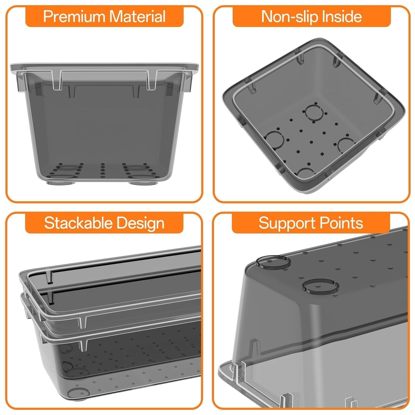 32 PCS Drawer Organizer Set for Home and Office
