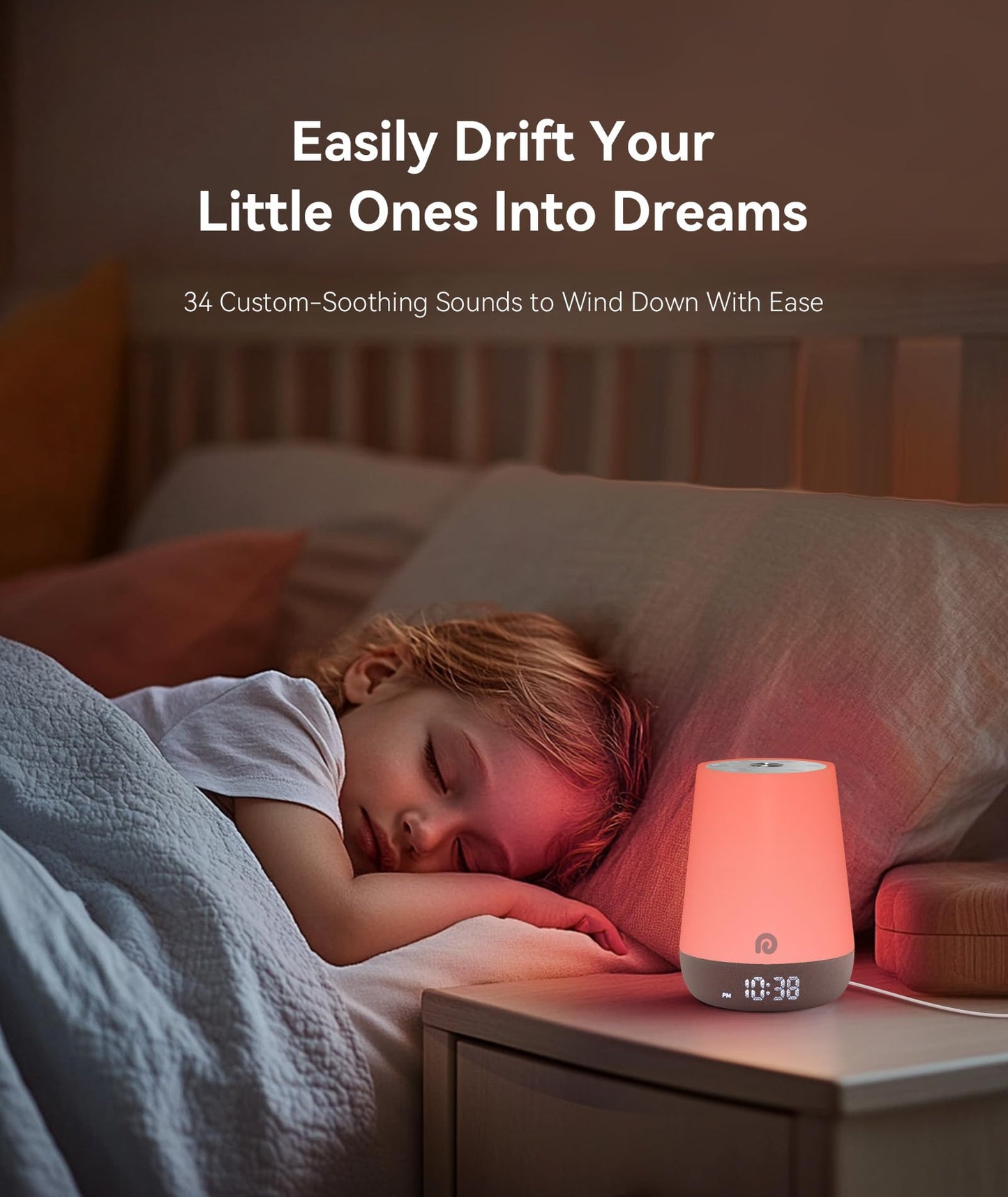 Dreamegg Sound Machine Baby With Night Light