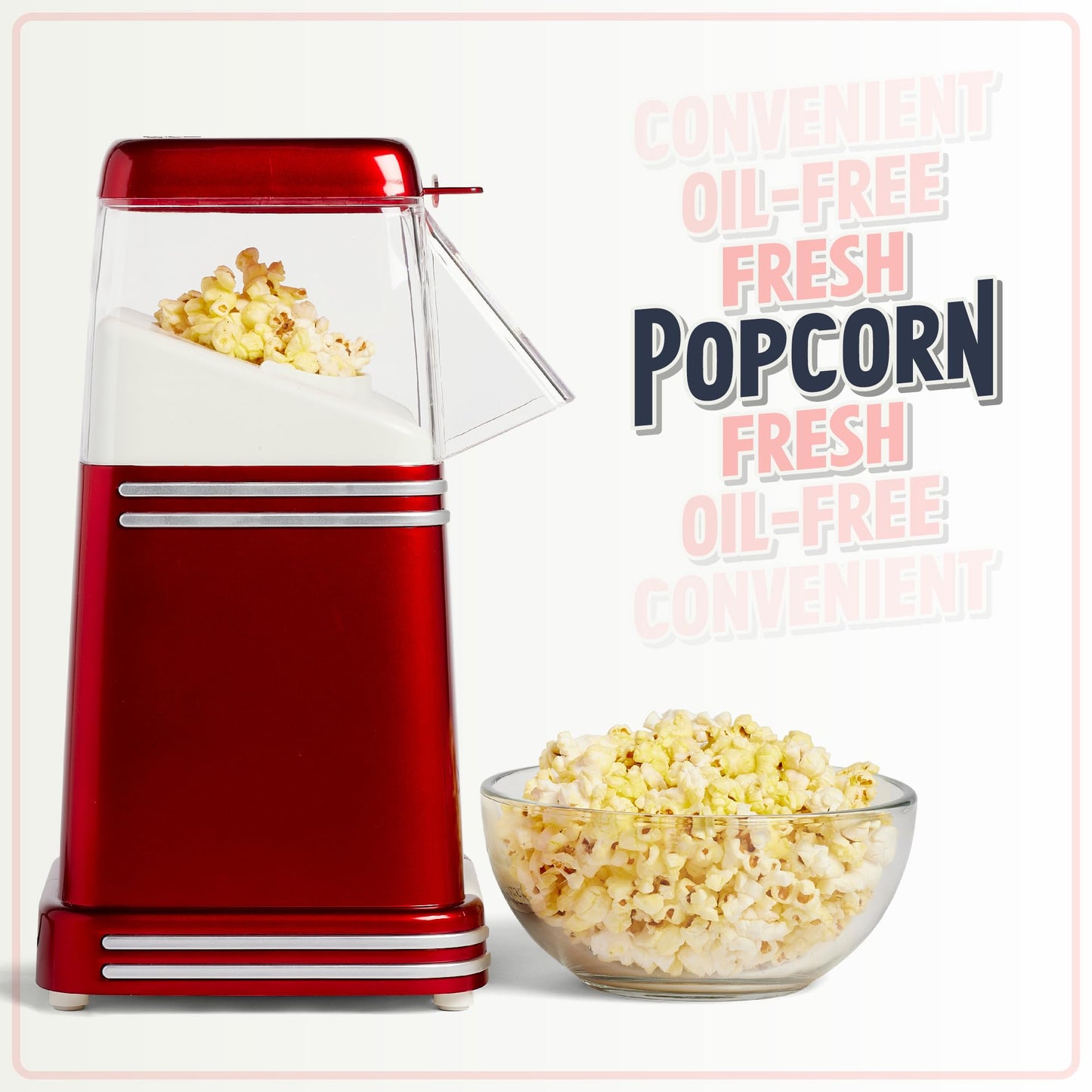 8-Cup Nostalgia Electric Popcorn Maker