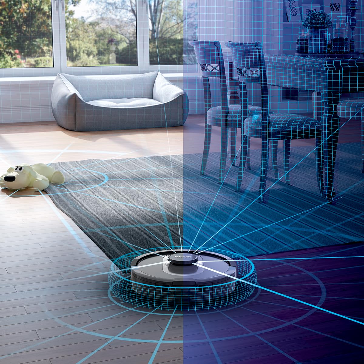 Shark AI Robot Vacuum with Self-Empty Base