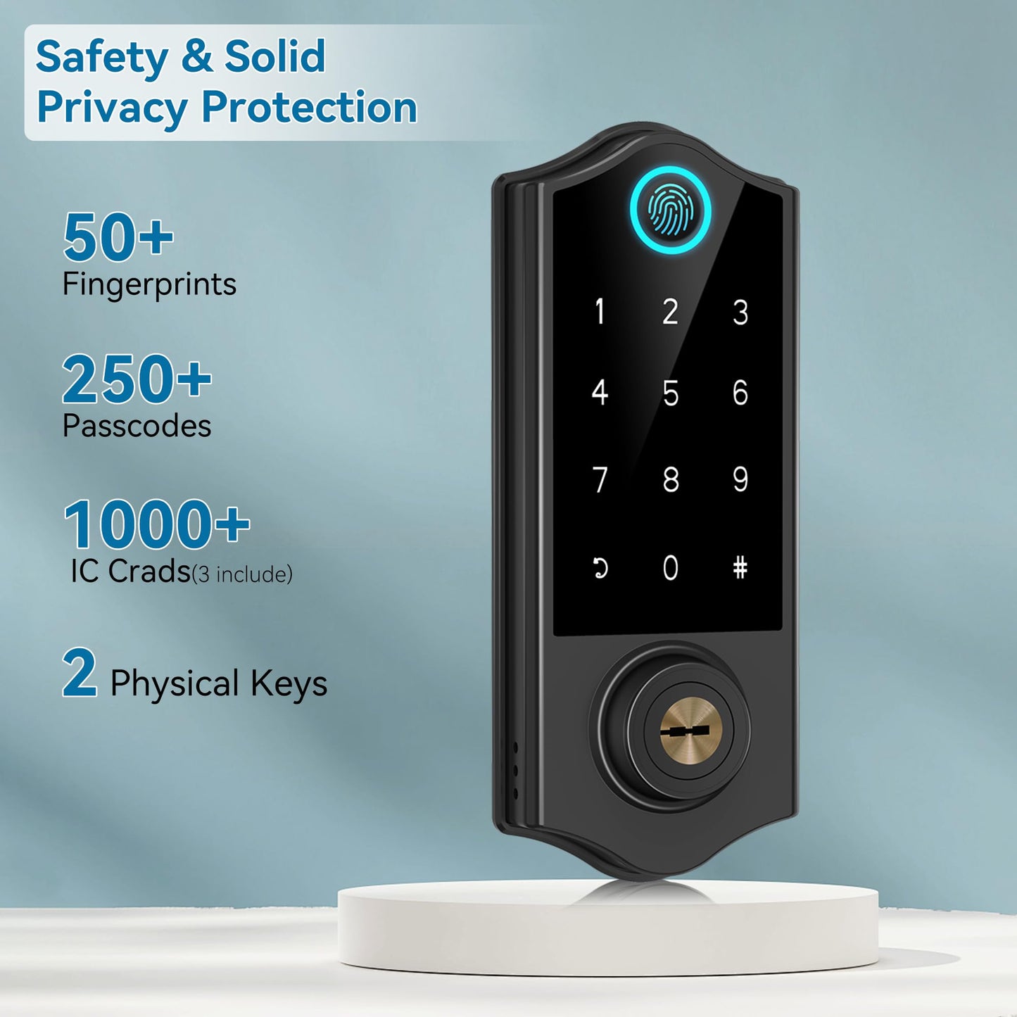 HARFO Keyless Fingerprint Smart Door Lock