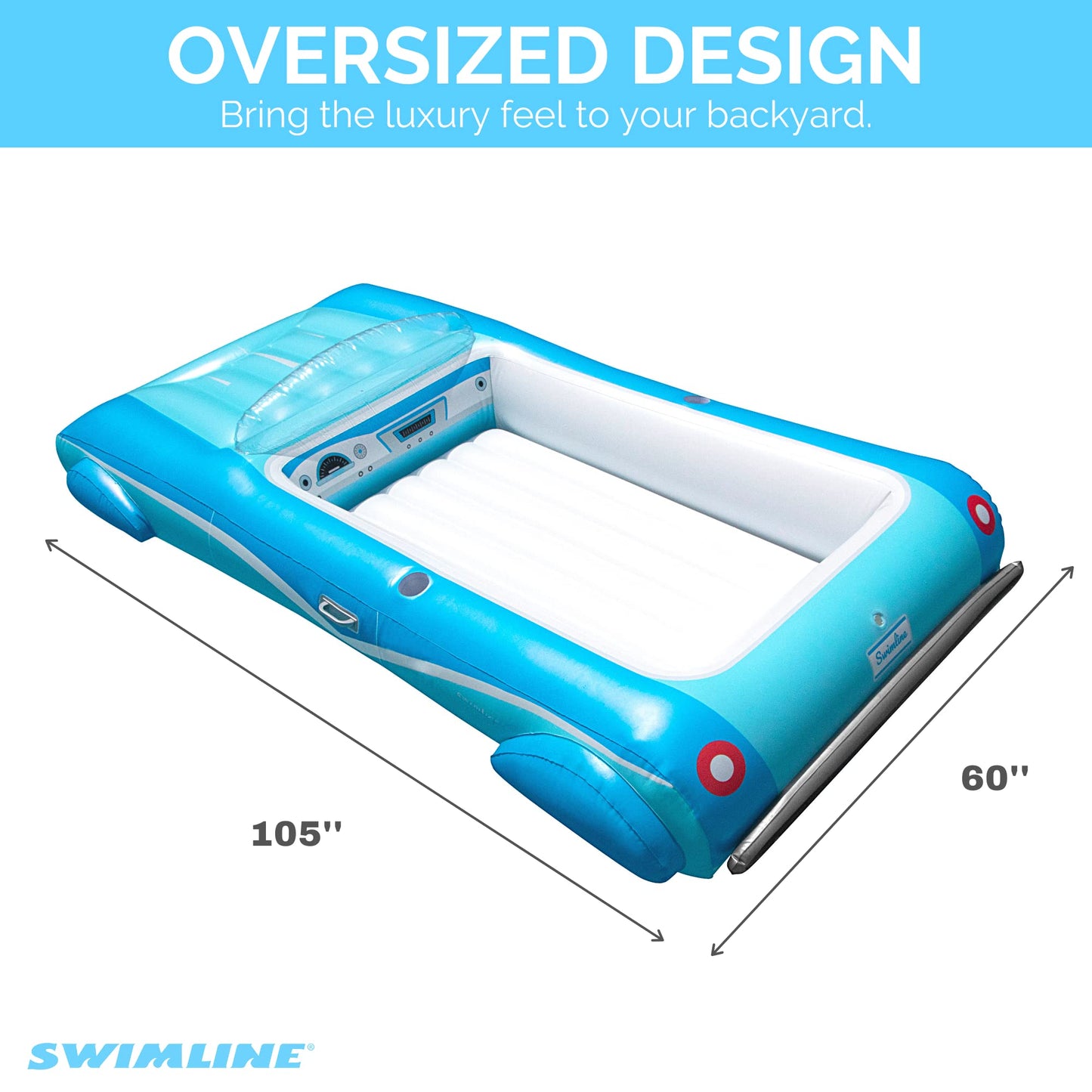 Swimline Inflatable Pool Float Lounger Mattress