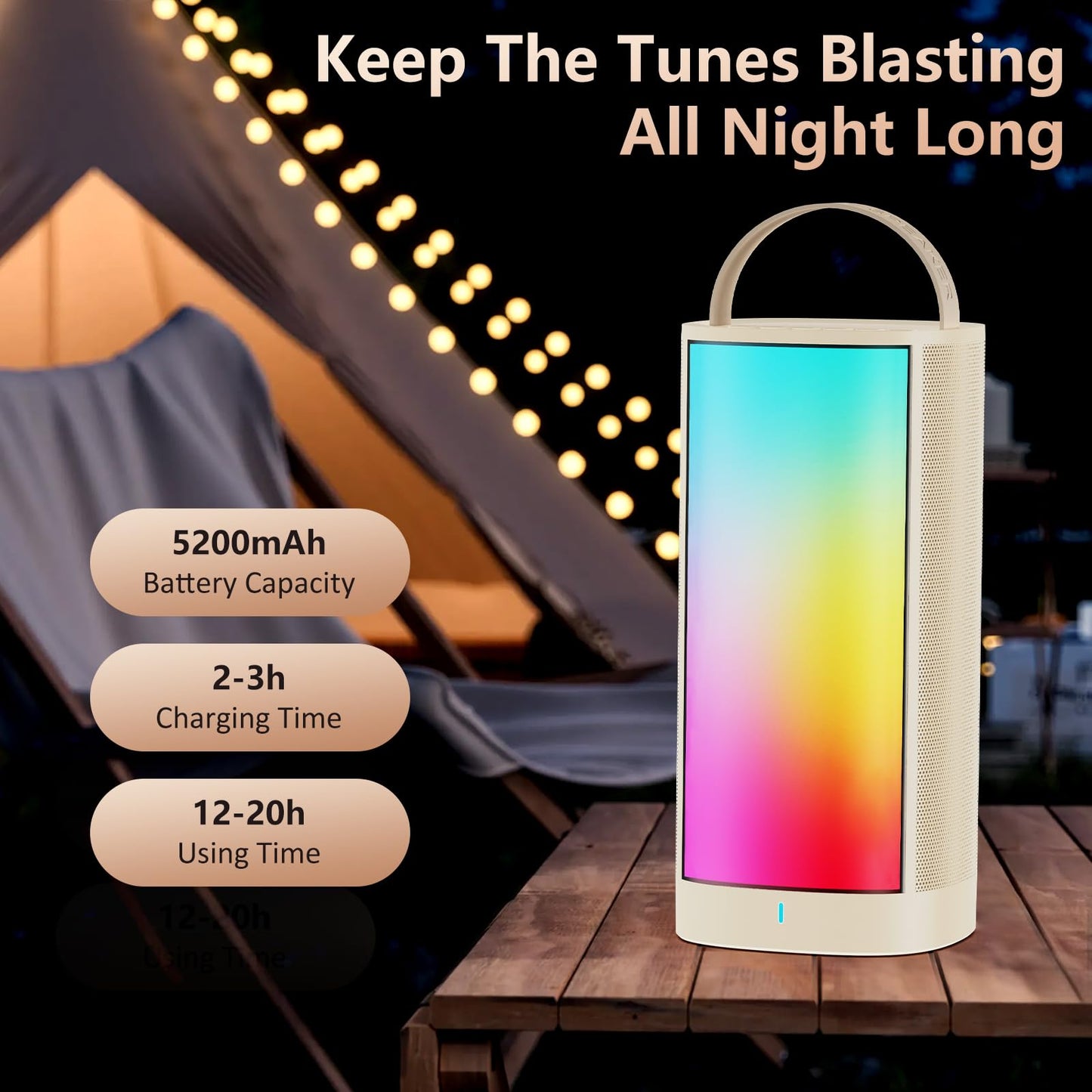 HWWR Karaoke Machine with Wireless Microphones