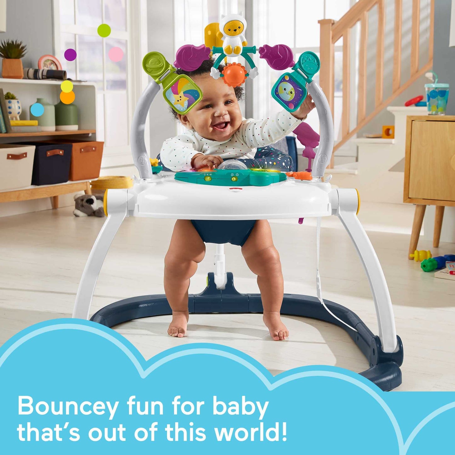 Fisher-Price Astro Kitty Baby Bouncer Jumperoo