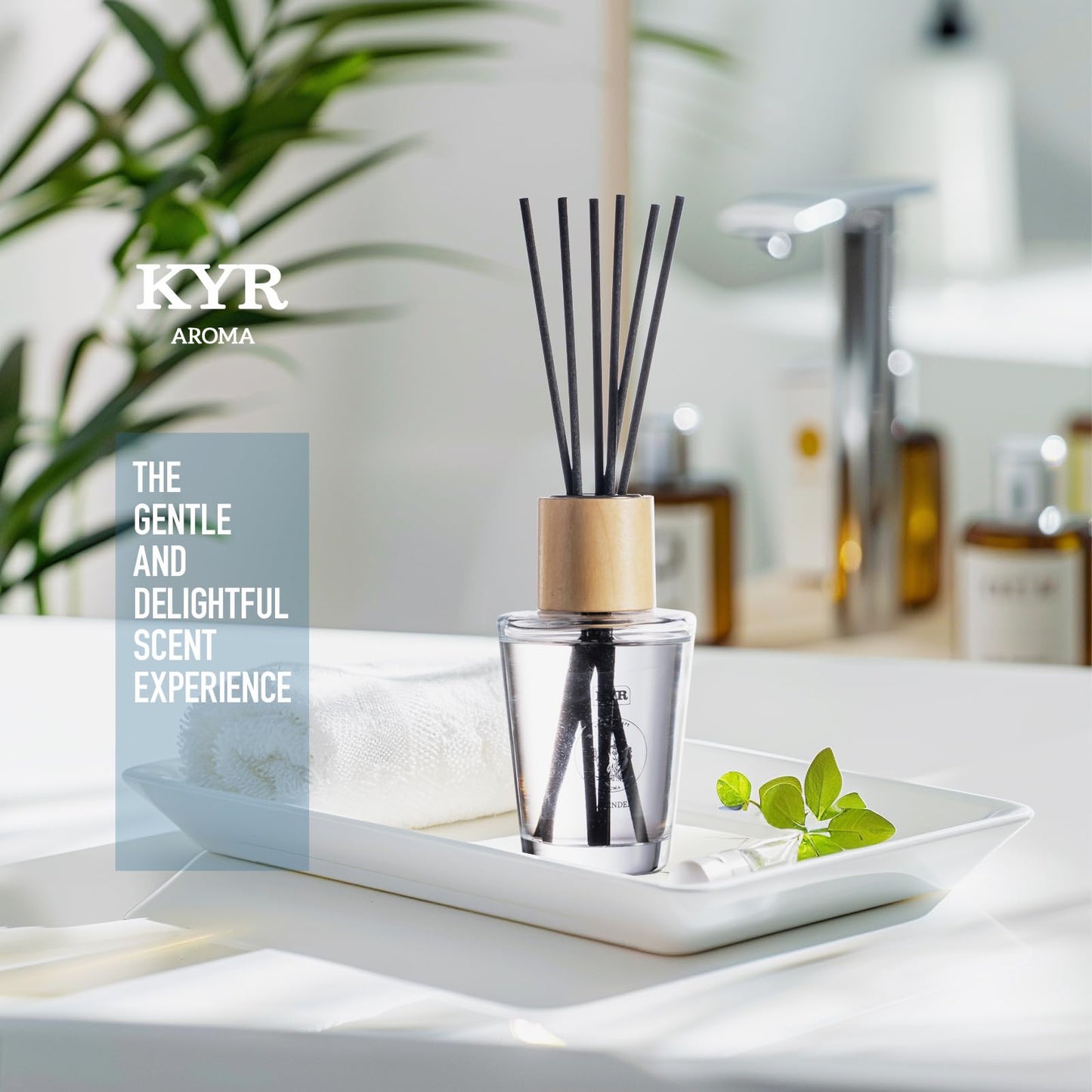 Gifts for Women - Scented Candles& Reed Diffusers for Home, Scent Fragrance Set for Bedroom Bathroom Home Décor(Lavender)