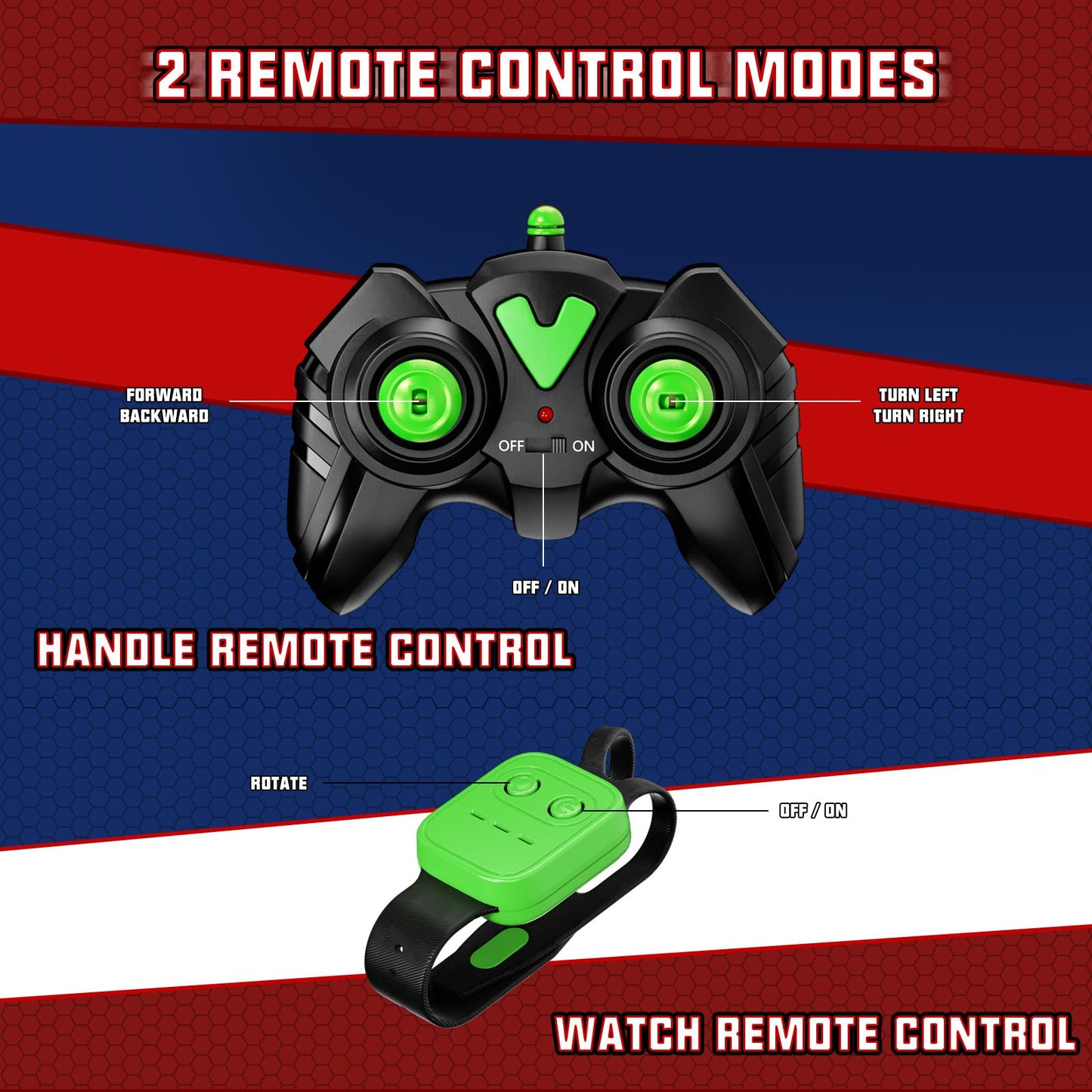 Gesture Sensor RC Stunt Car for Kids