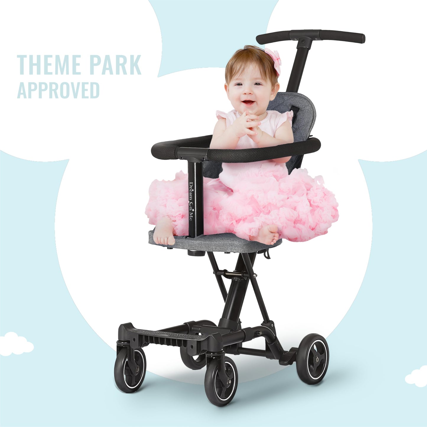 Dream On Me Lightweight Compact Coast Rider Stroller