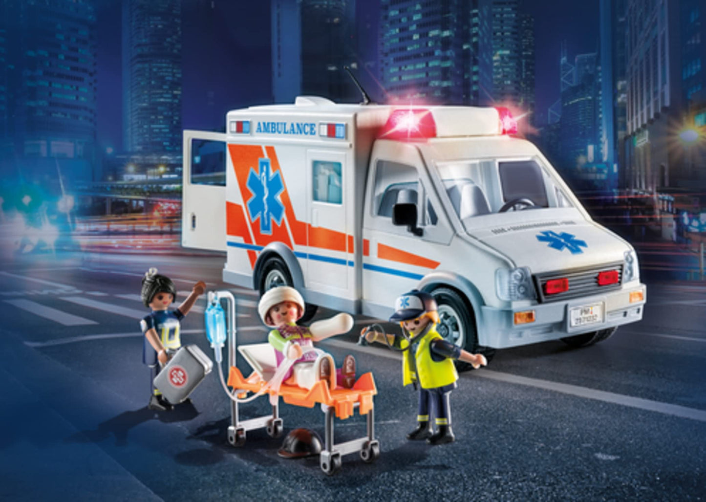 Playmobil Ambulance Set with 3 Figures and Accessories