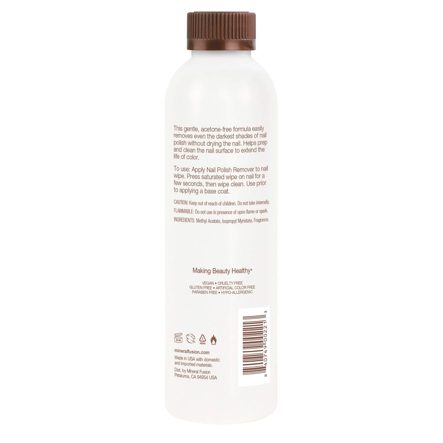 Mineral Fusion Acetone-Free Nail Polish Remover