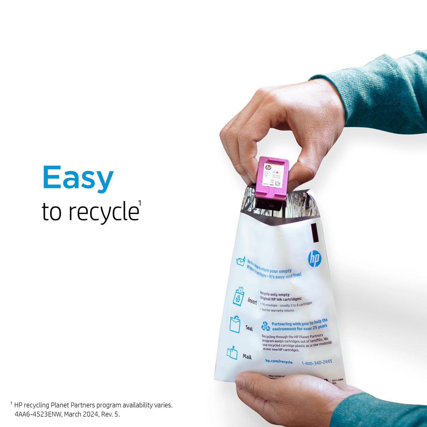 HP 61XL High-Yield Ink Cartridge for Printers