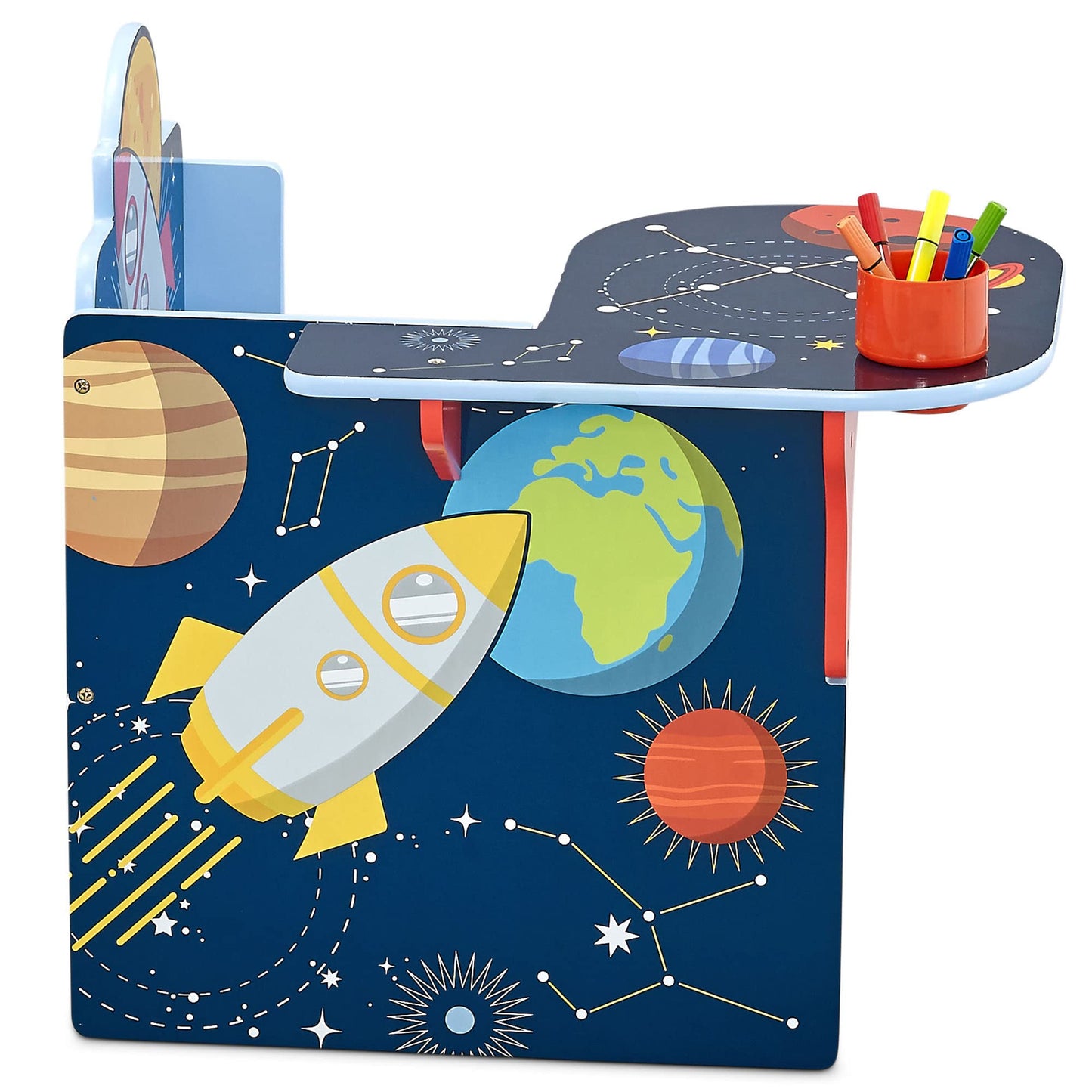 Delta Children Space Adventures Chair Desk with Storage
