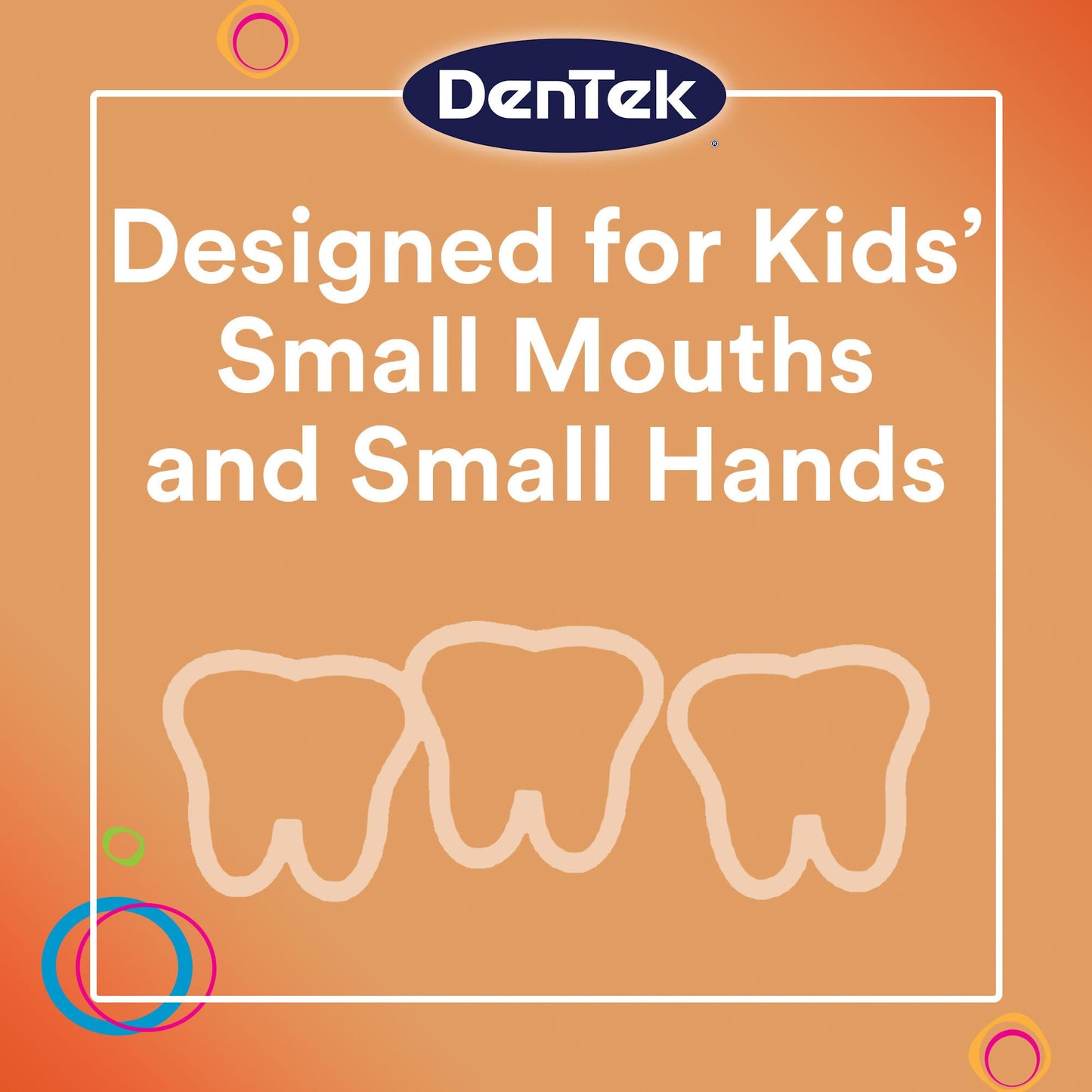 DenTek Kids Fun Flossers, 75 Count Pack