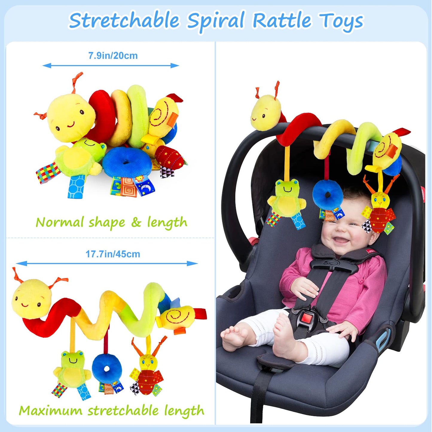 FPVERA Baby Car Seat & Stroller Toy