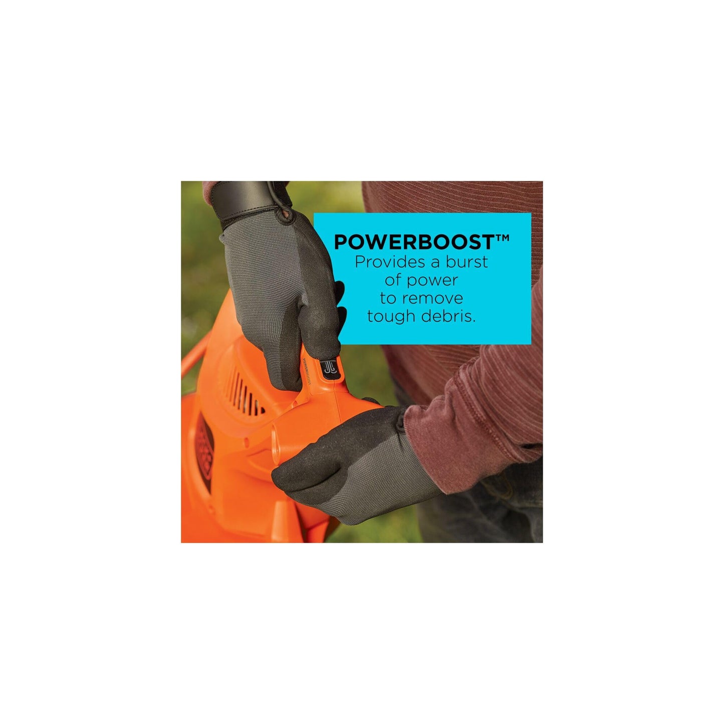 BLACK+DECKER 3-in-1 Leaf Blower Vacuum Mulcher