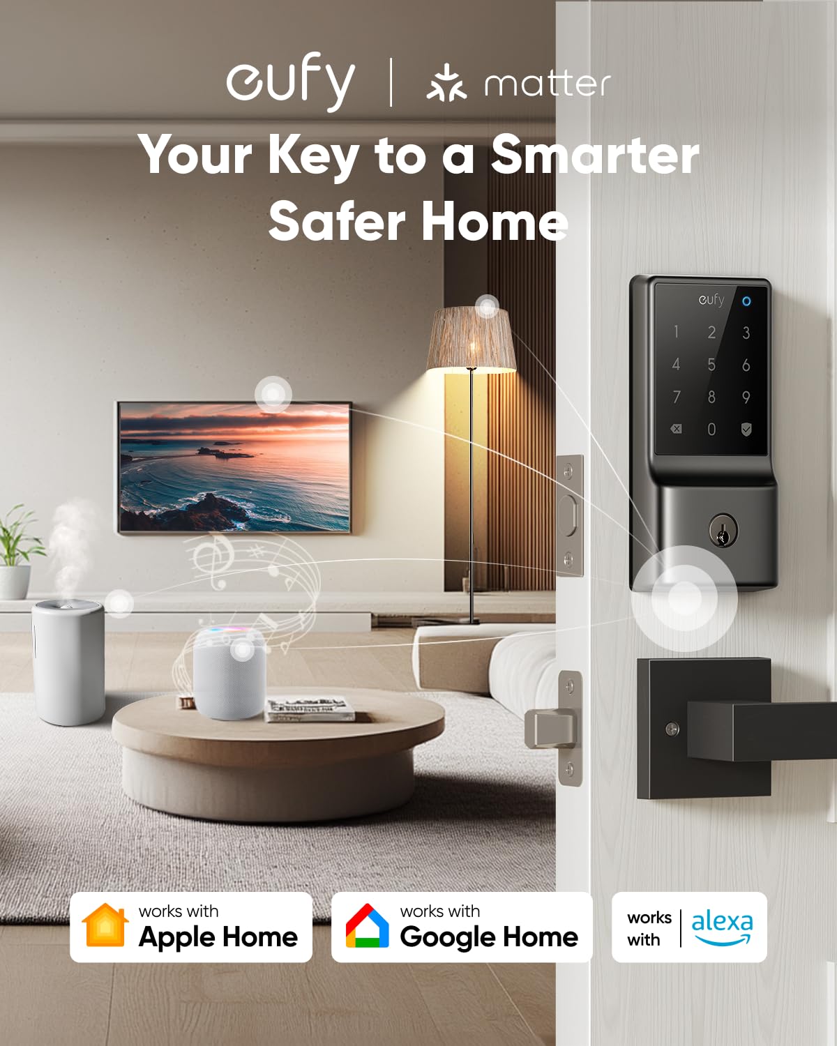 eufy Smart Lock, Keyless Entry Wi-Fi Deadbolt
