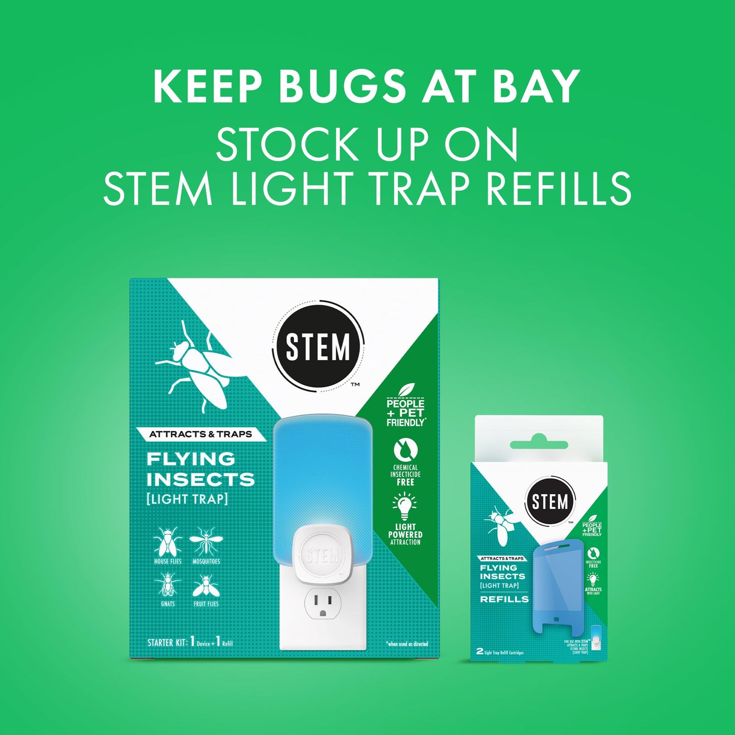 Indoor Fruit Fly Trap with Soft Blue Light